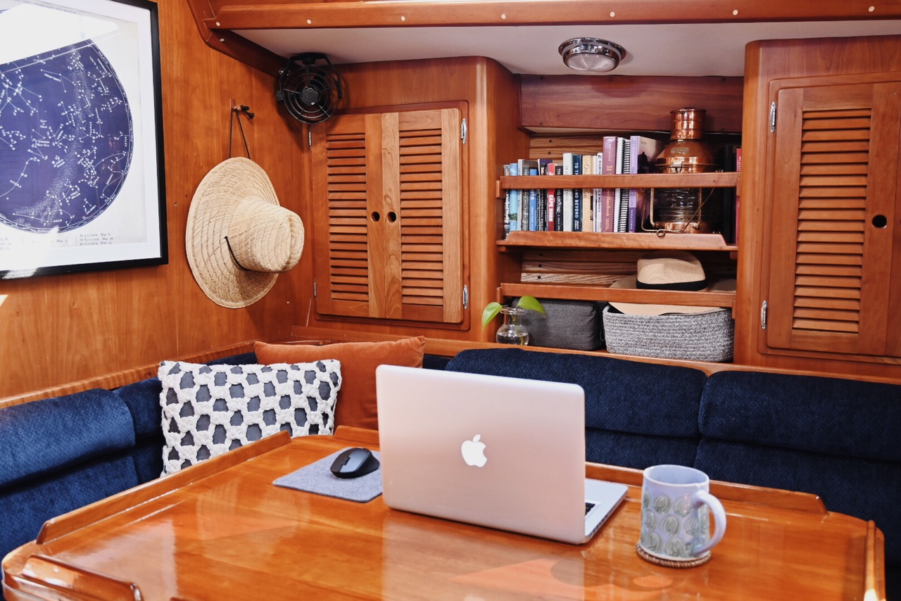 What it’s like working from a boat full-time